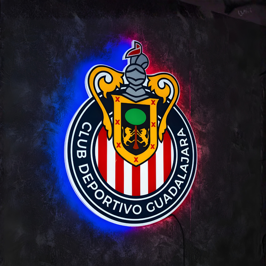 Letrero Chivas De Guadalajara - Letreros Luminosos Futbol