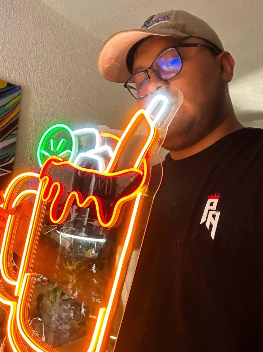 Letrero Neon Michelada ( Beer Neonflex )
