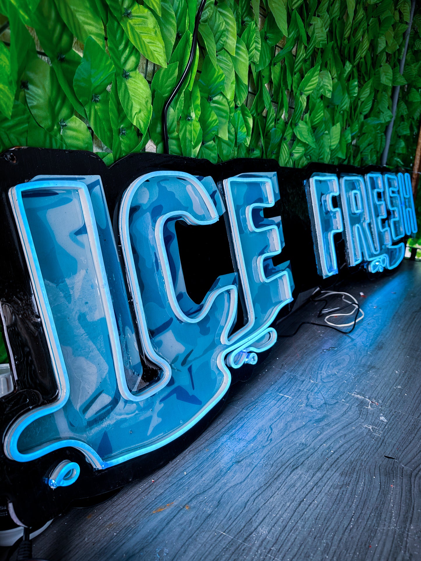 Logo Personalizado Neon - Tu Logo Impreso Con Neon 80 cm