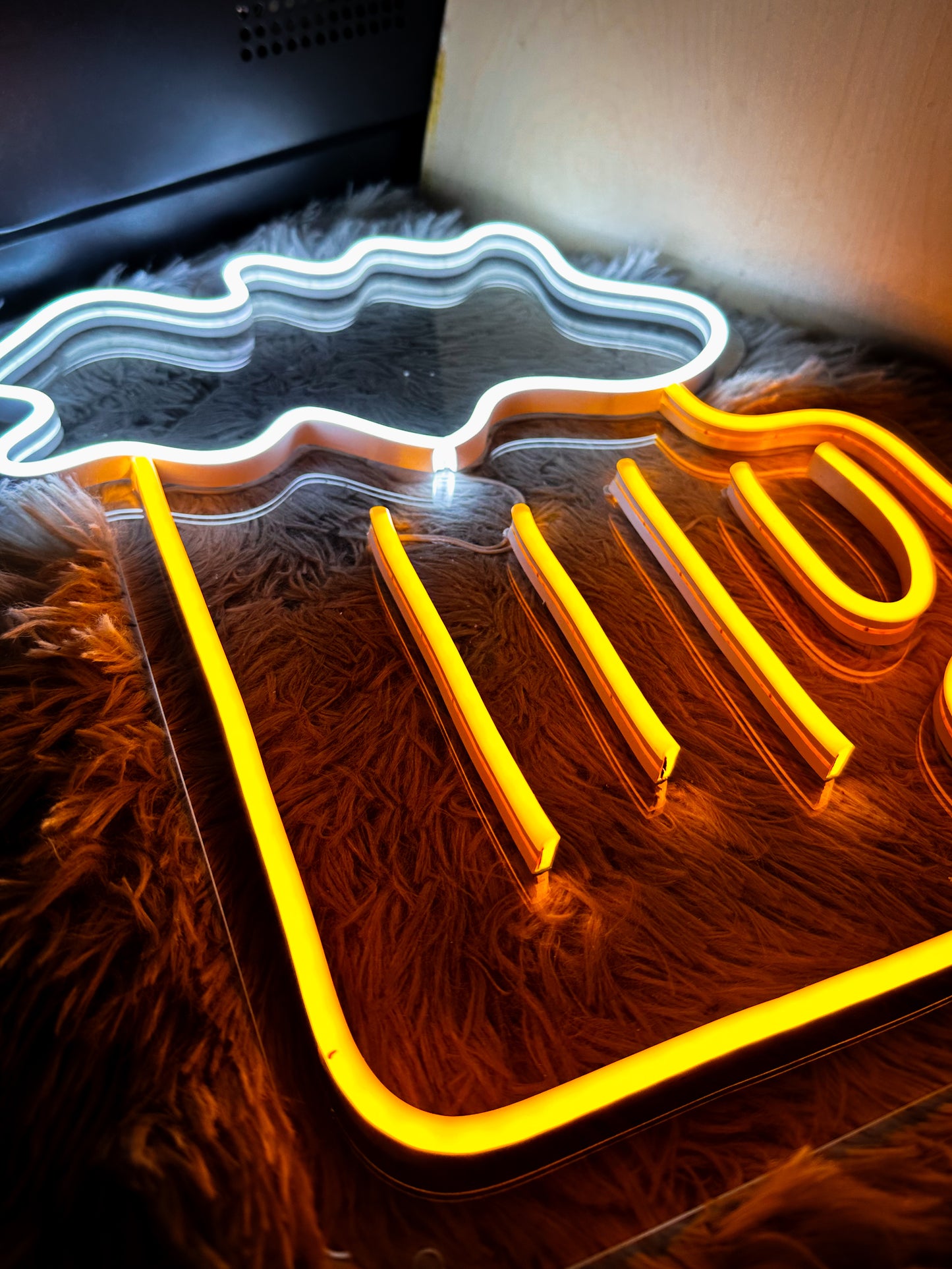 Letrero Neon Led Cerveza (tarro De Cerveza Neon)