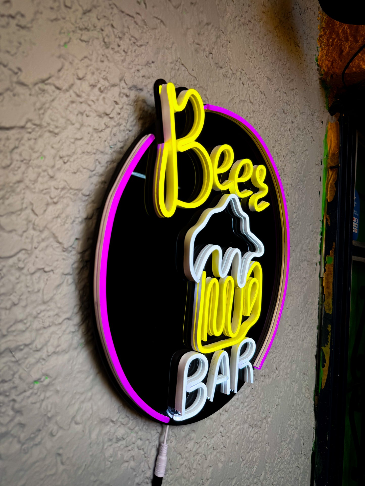Letrero Neon Beer Bar