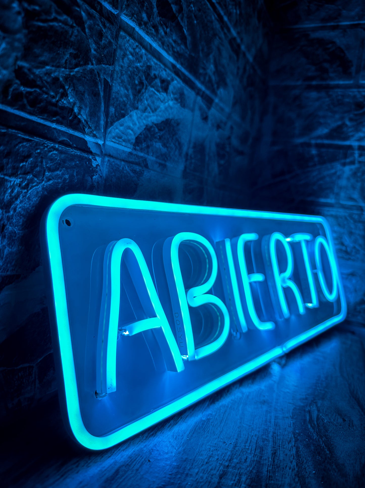 Abierto Neonflex (Color a Elegir)