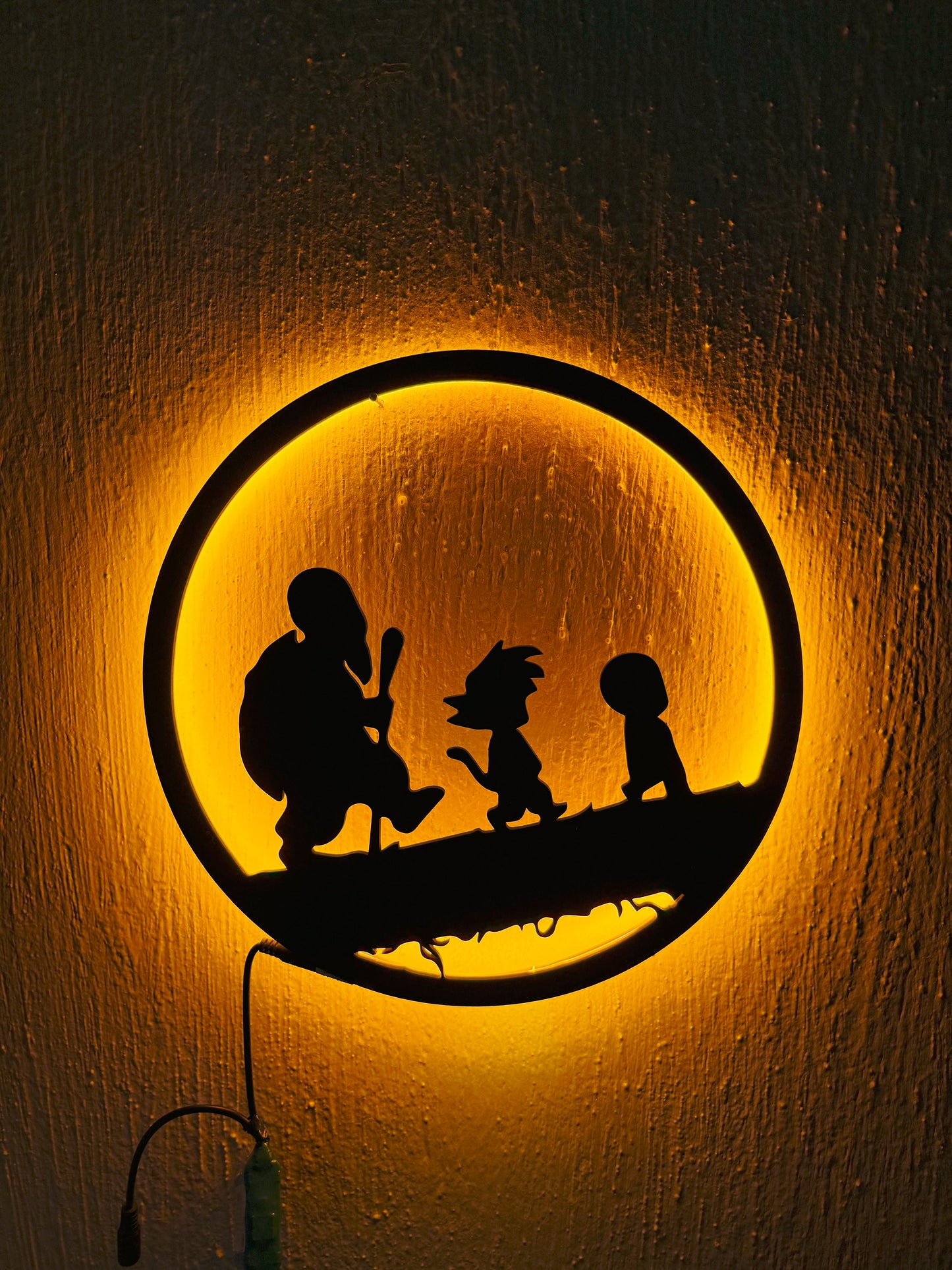 Letrero Dragon Ball Luminoso - Luz Indirecta