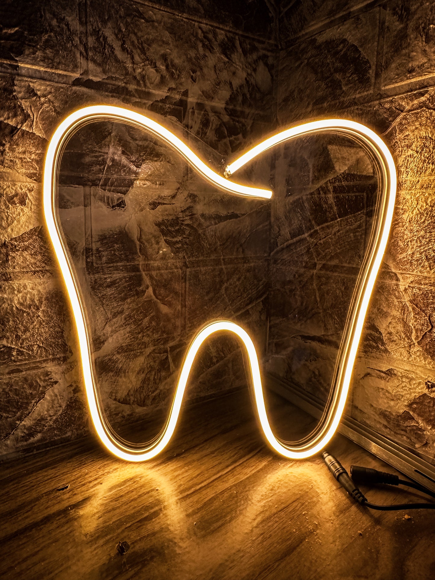 Letrero Neon Muela - Dentista