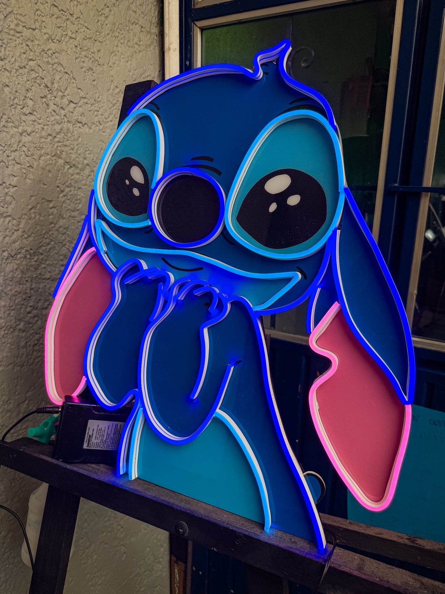 Letrero Neon Stitch (Lilo & Stitch Neonsign)