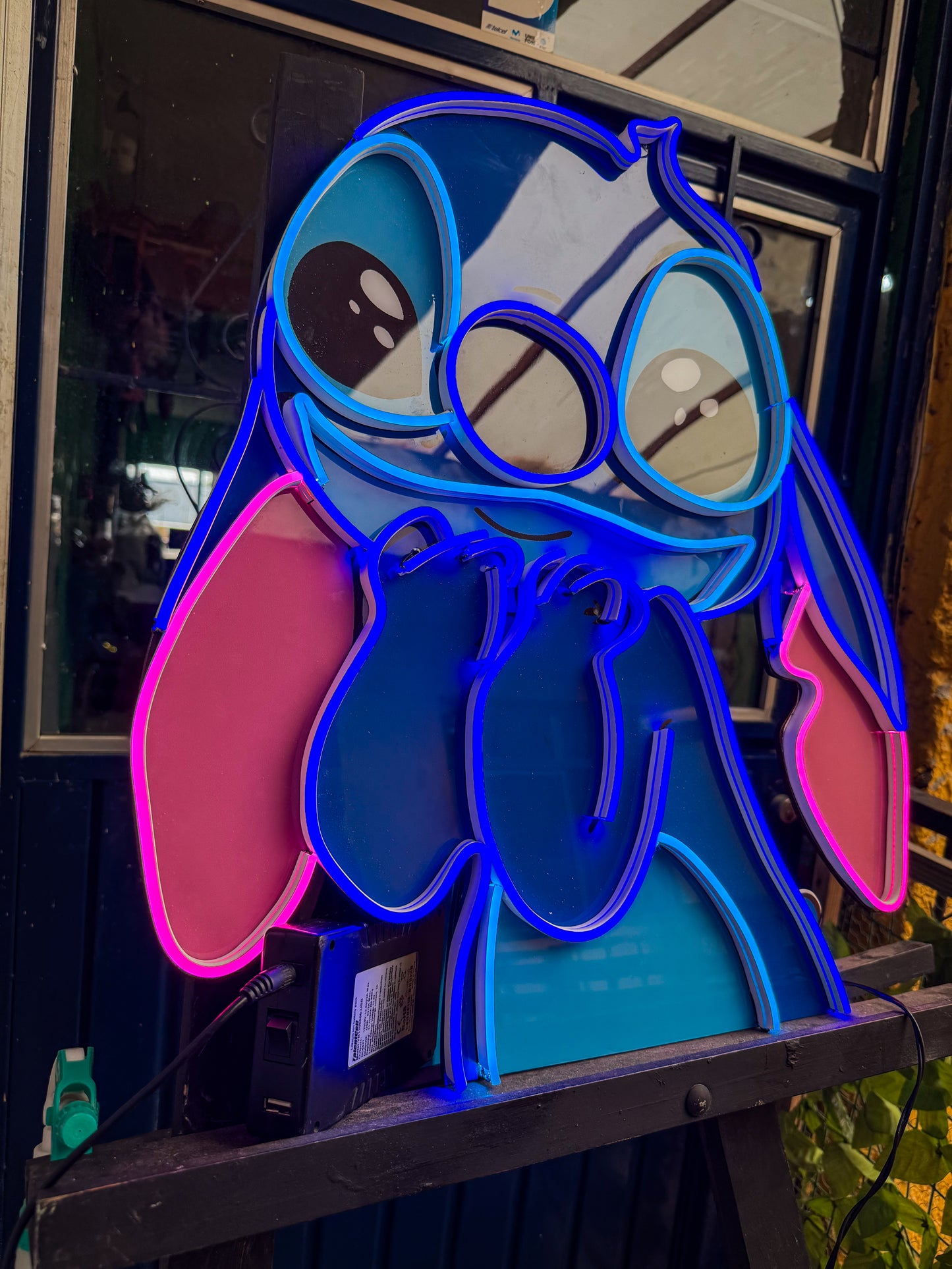 Letrero Neon Stitch (Lilo & Stitch Neonsign)