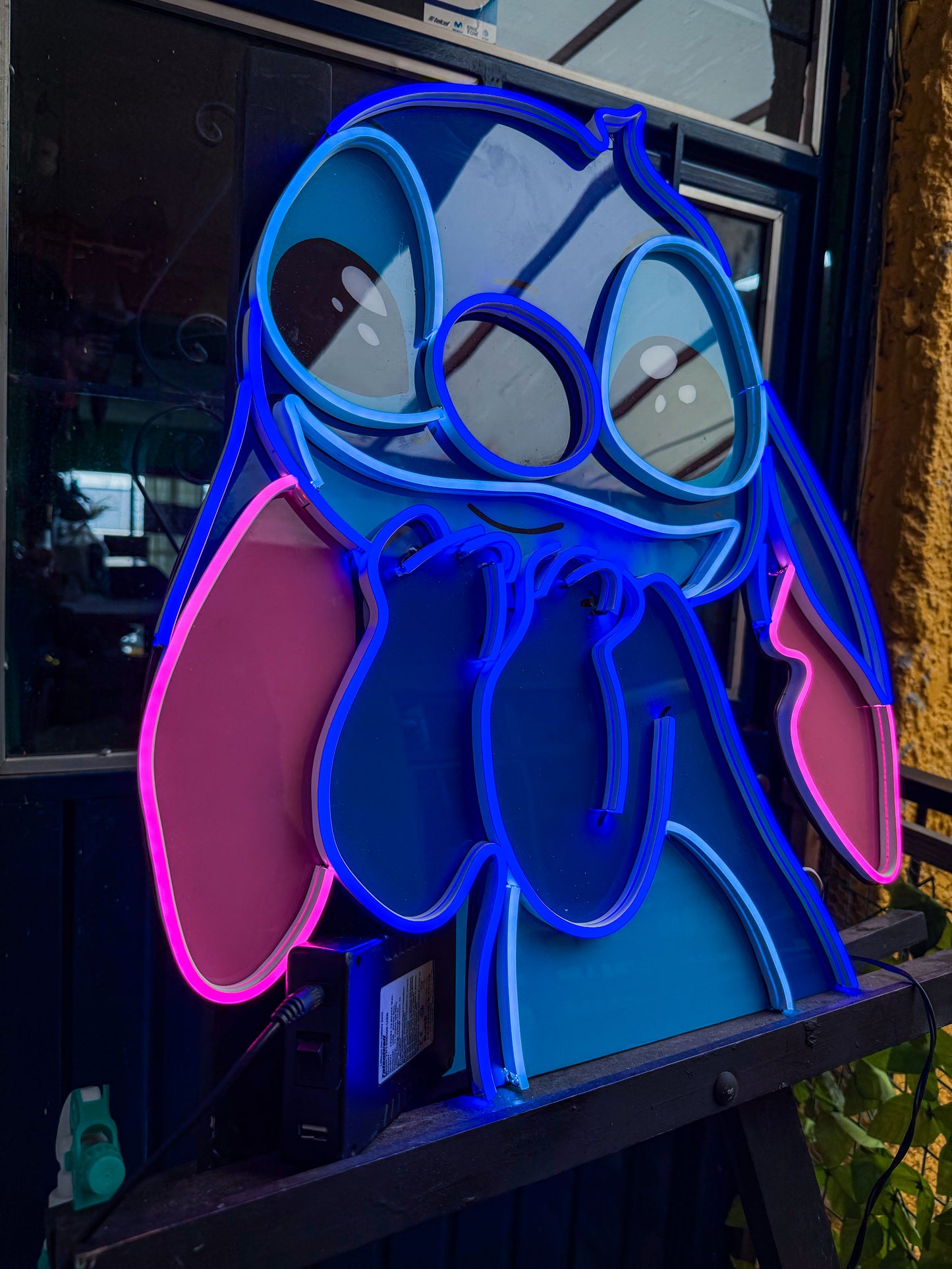 Letrero Neon Stitch (Lilo & Stitch Neonsign)