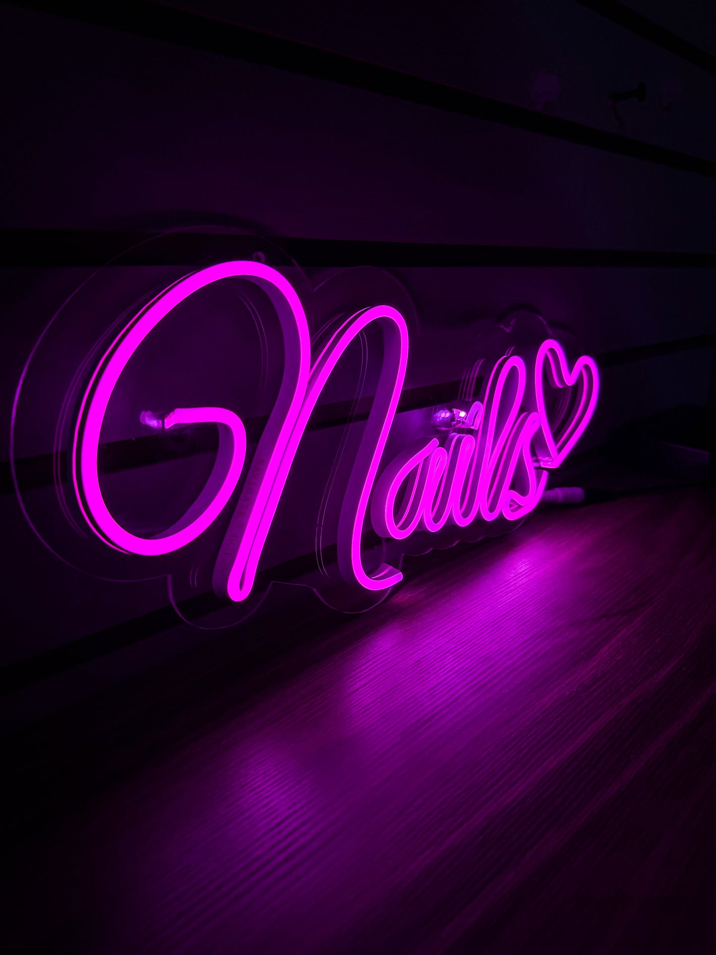 Letrero Neon Nails