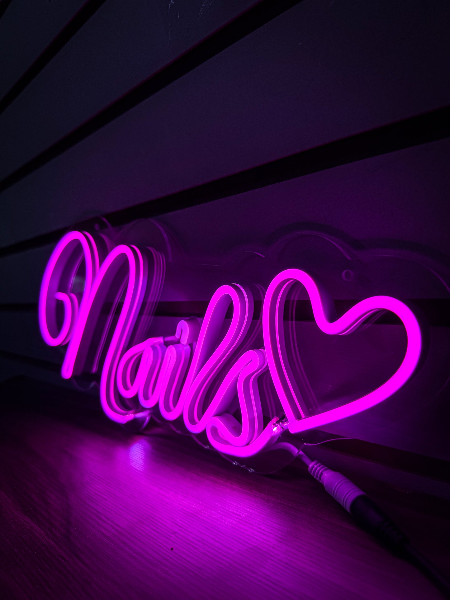 Letrero Neon Nails