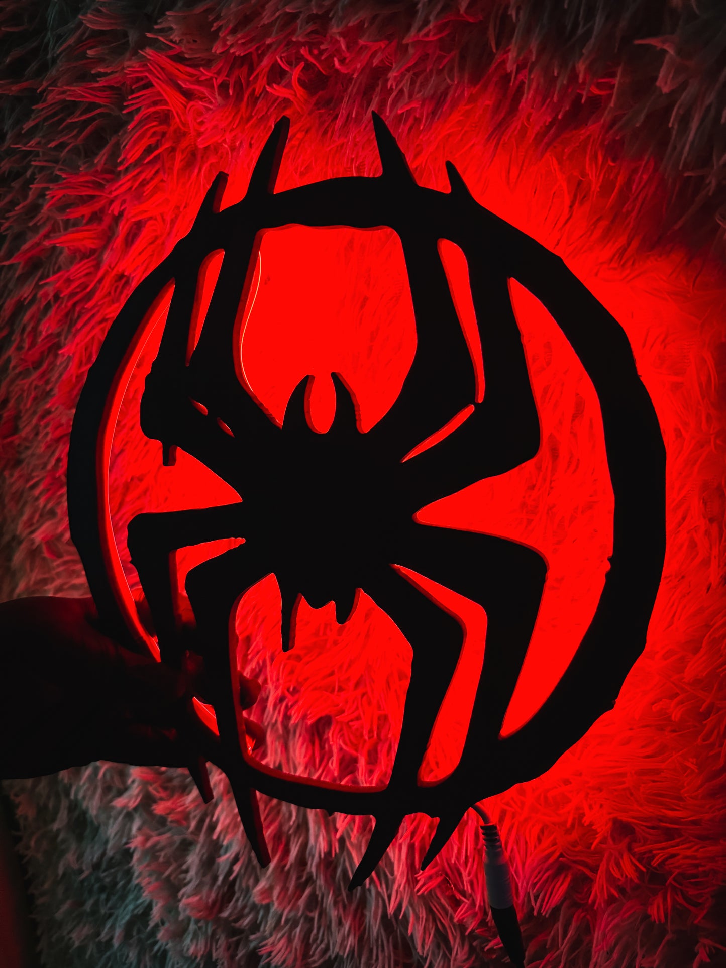 Letrero Spiderman Neon (Miles Morales)
