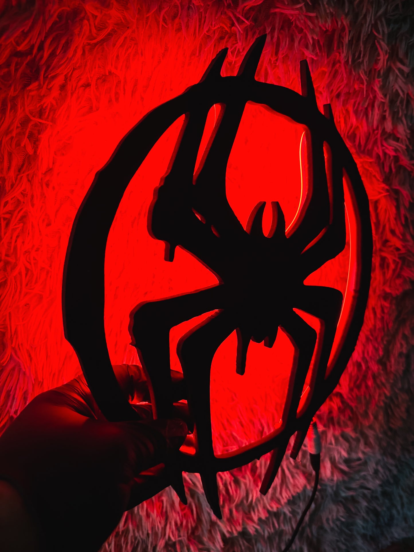 Letrero Spiderman Neon (Miles Morales)