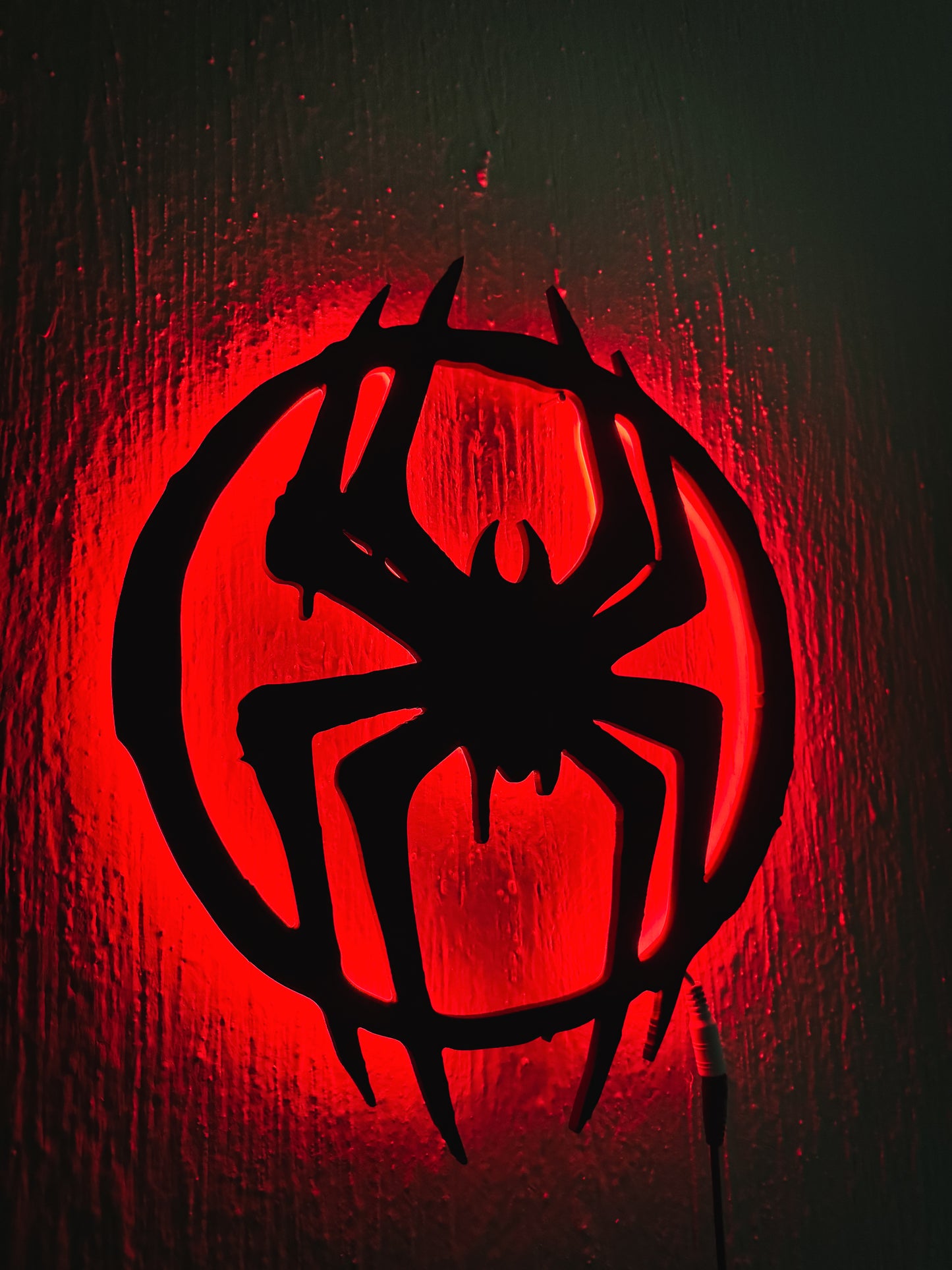 Letrero Spiderman Neon (Miles Morales)