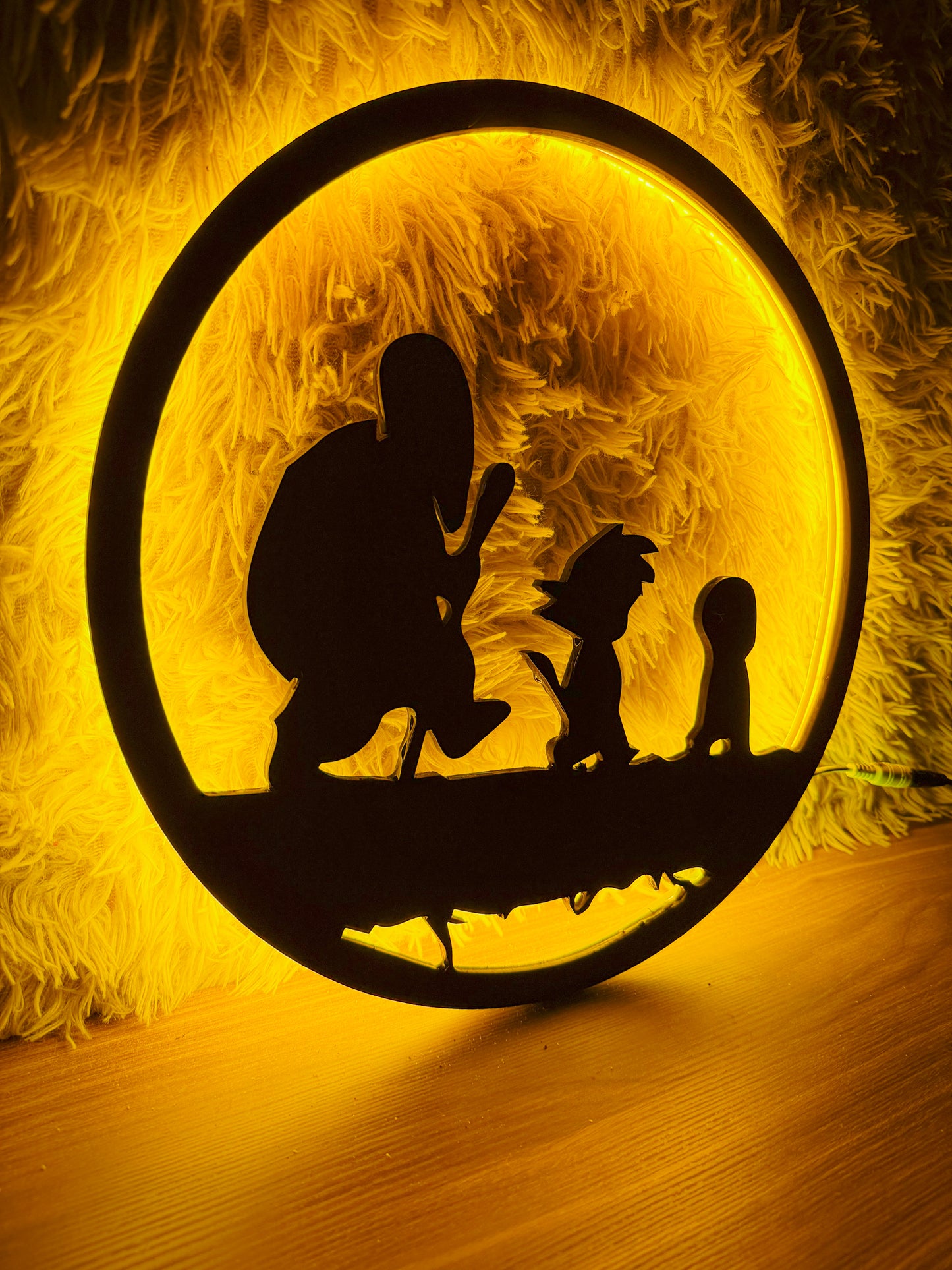 Letrero Dragon Ball Luminoso - Luz Indirecta
