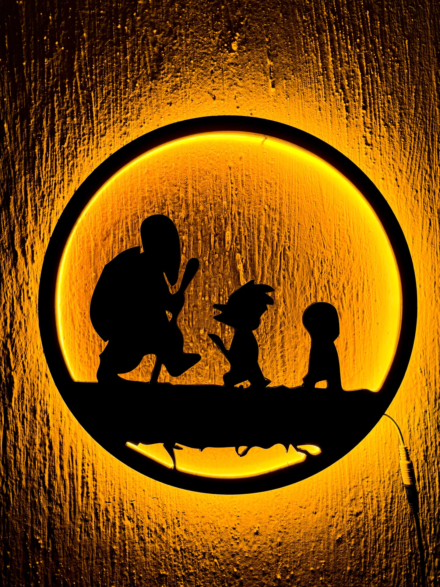 Letrero Dragon Ball Luminoso - Luz Indirecta
