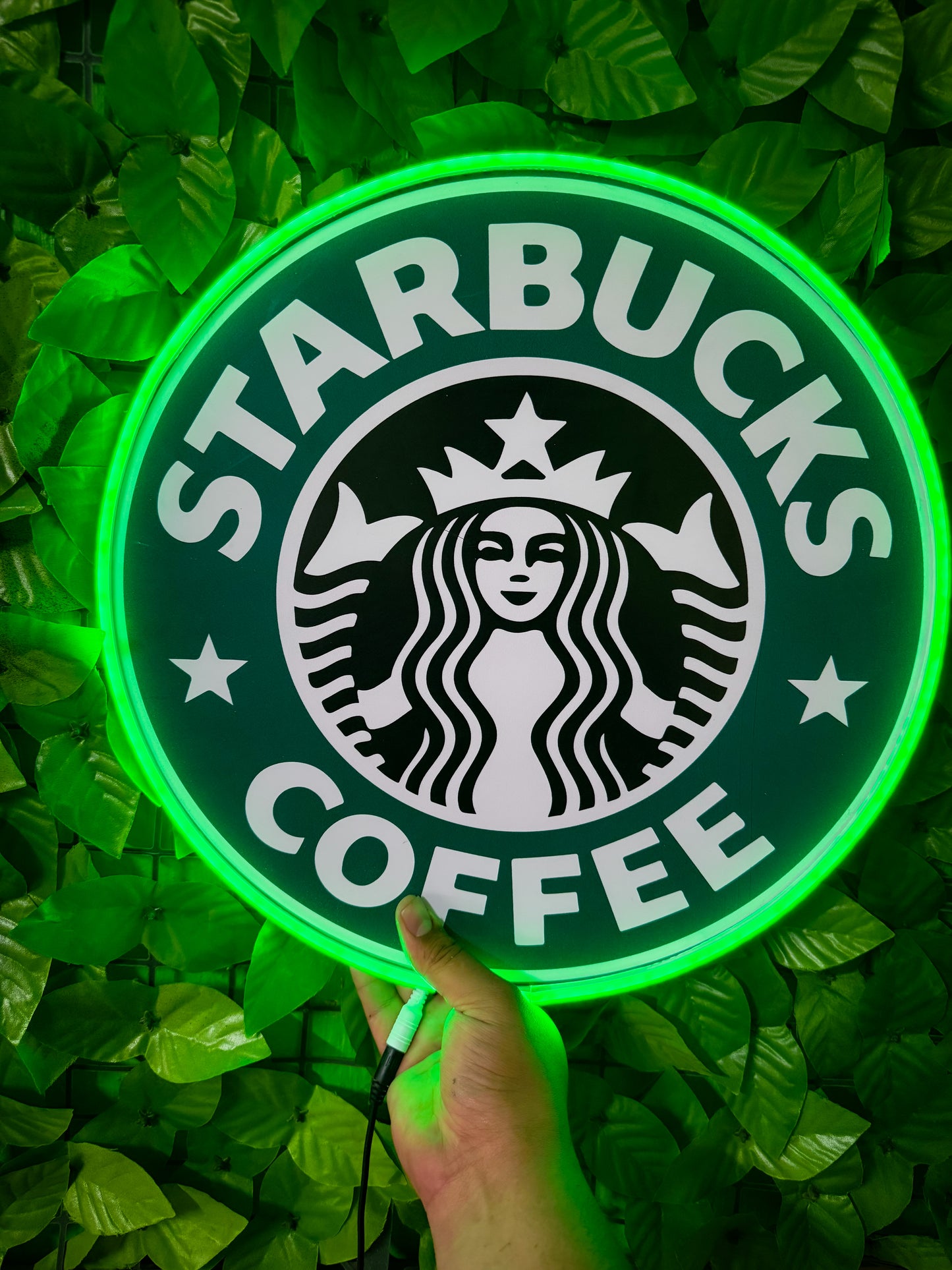 Letrero Neon Starbucks Luminoso