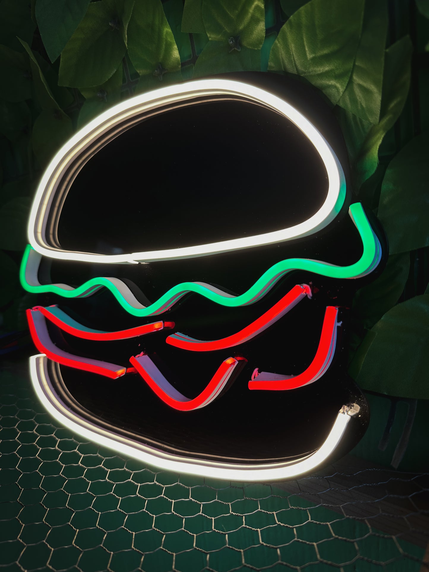 Hamburguesa Neonflex