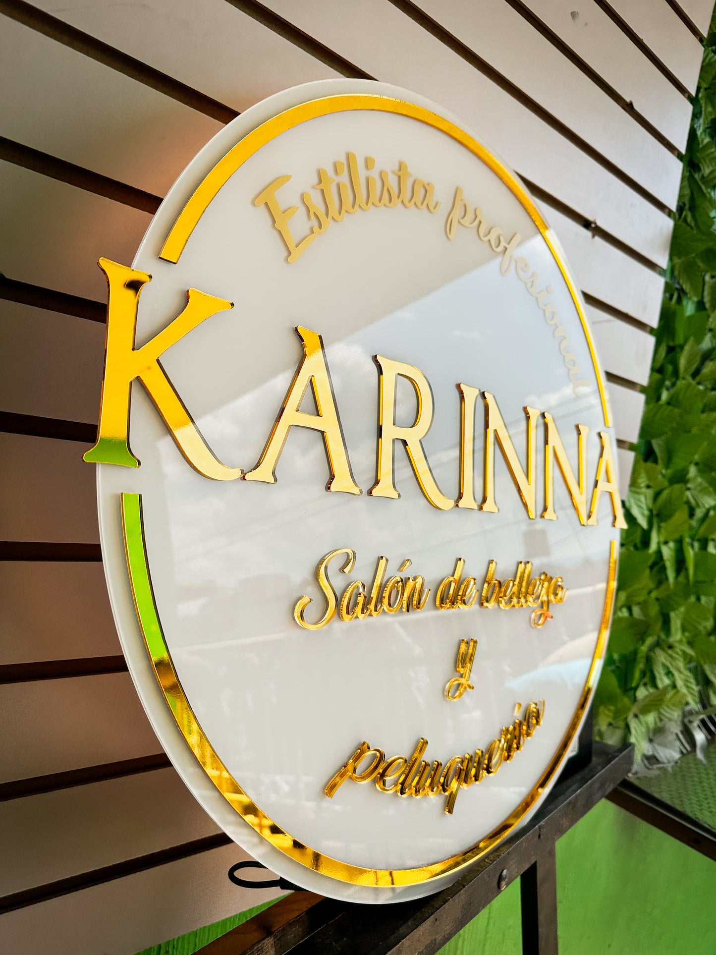 Logo Personalizado Acrilico