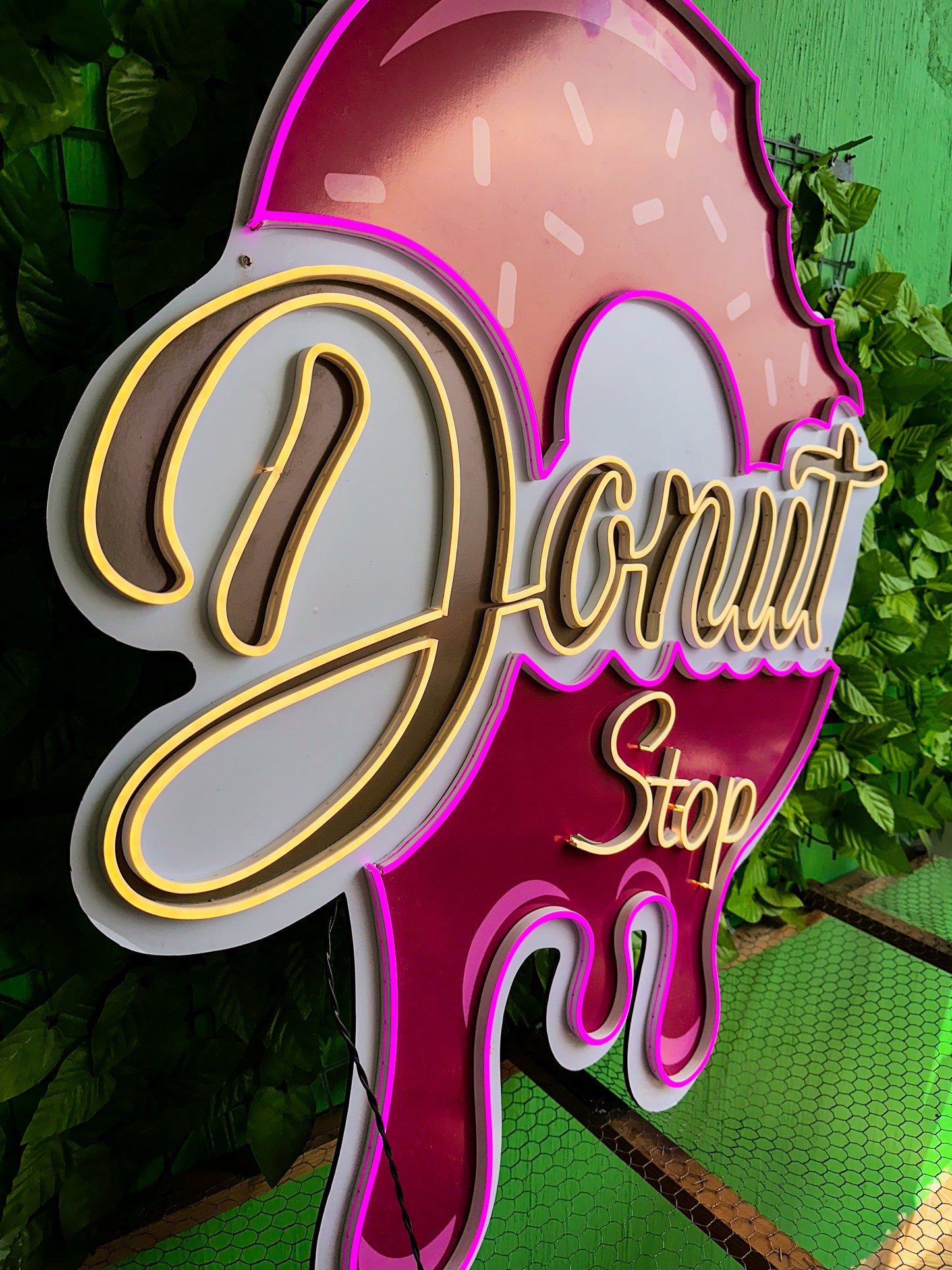 Logo Personalizado Neon - Tu Logo Impreso Con Neon 80 cm