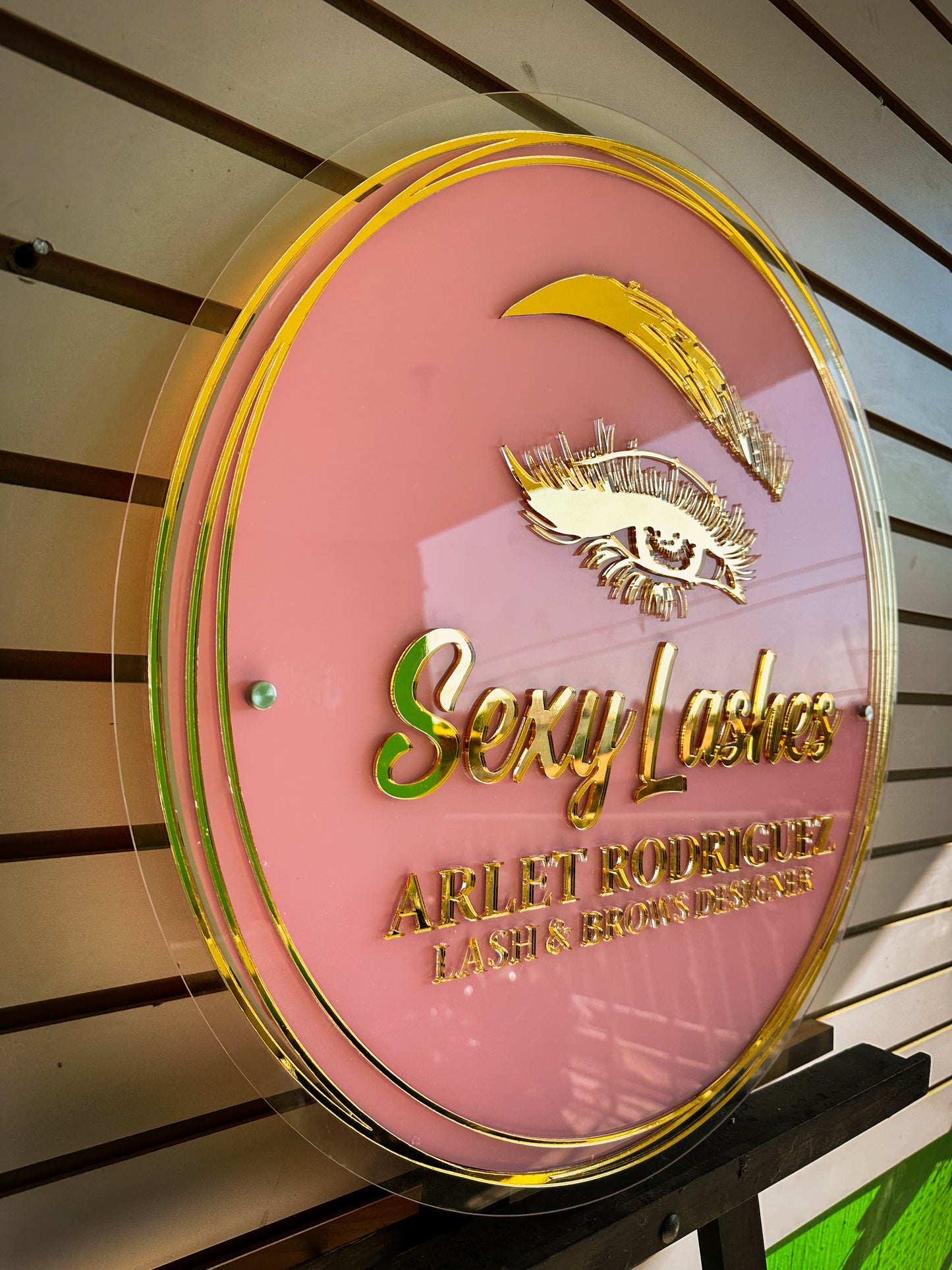 Logo Personalizado Acrilico