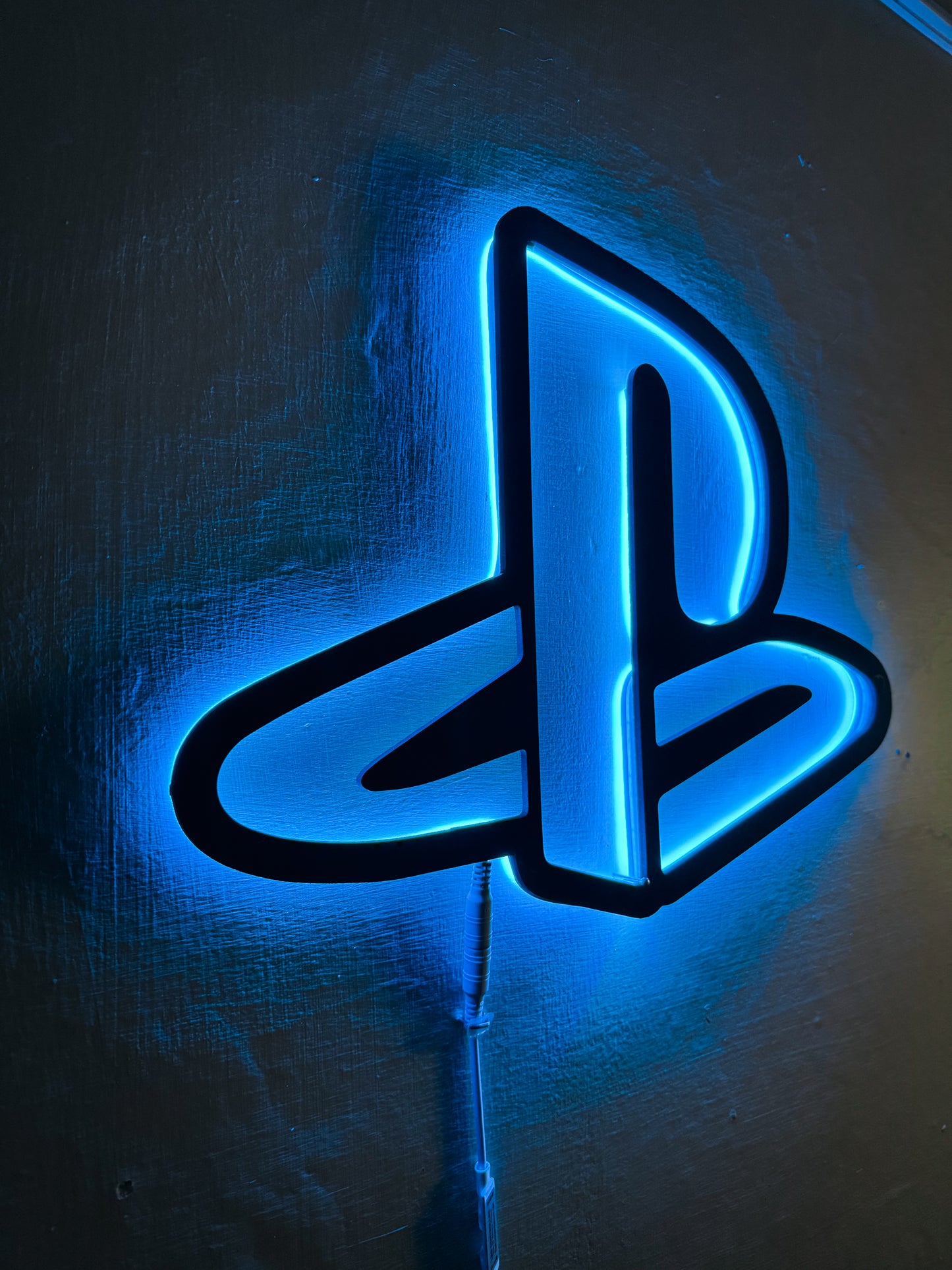Letrero Neon Playstation (Decoracion Gamer)
