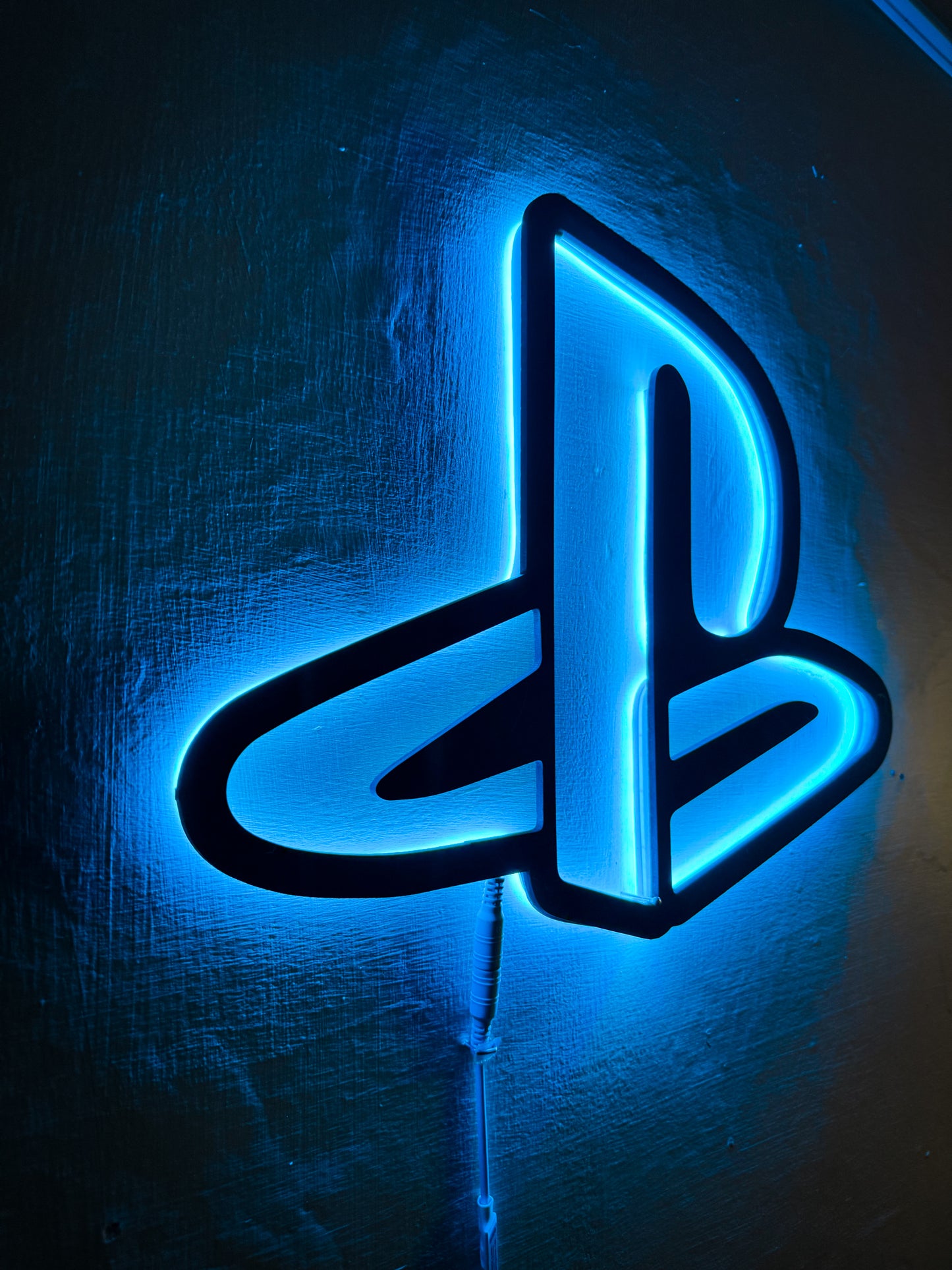 Letrero Neon Playstation (Decoracion Gamer)