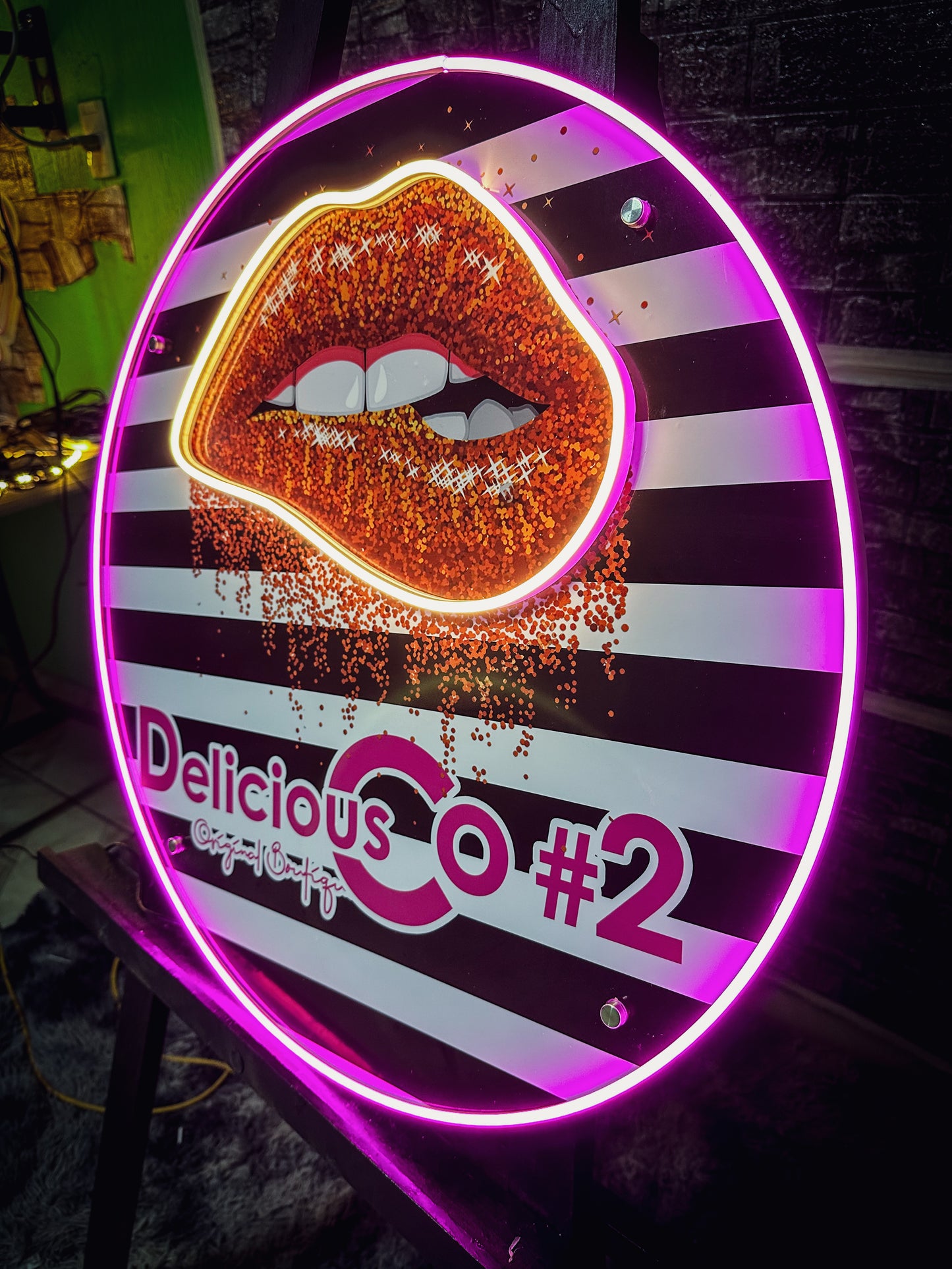 Logo Personalizado Neon - Tu Logo Impreso Con Neon