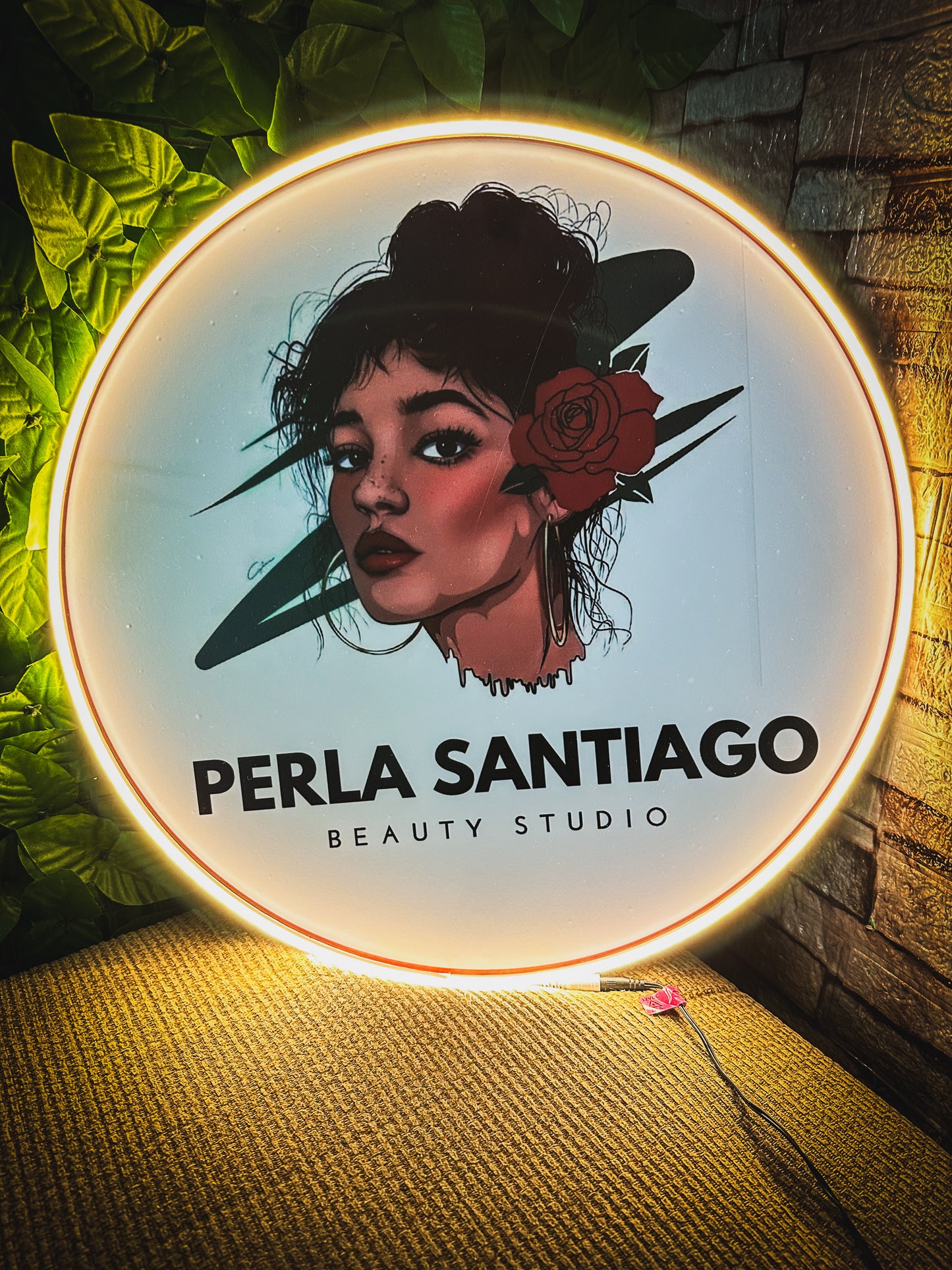 Logo Personalizado Impreso Neon 50 cm