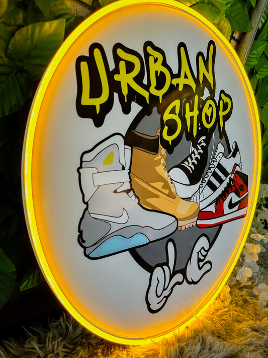 Logo Personalizado Impreso Neon 50 cm