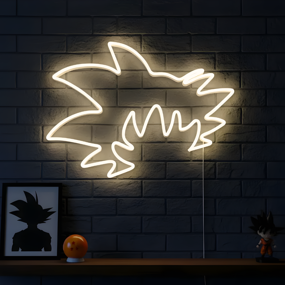 Letrero Neon Goku - Dragon ball Neonsign