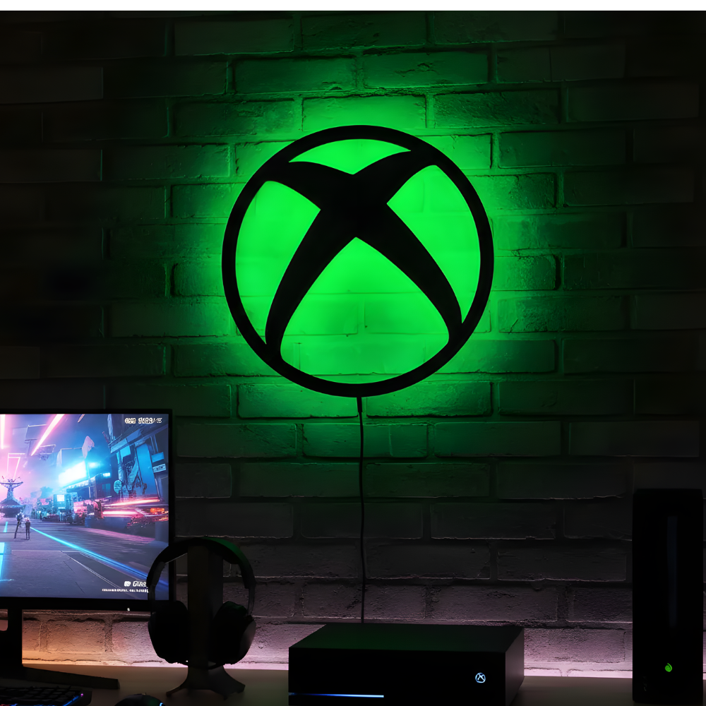 Letrero Neon Xbox (Decoracion Gamer)