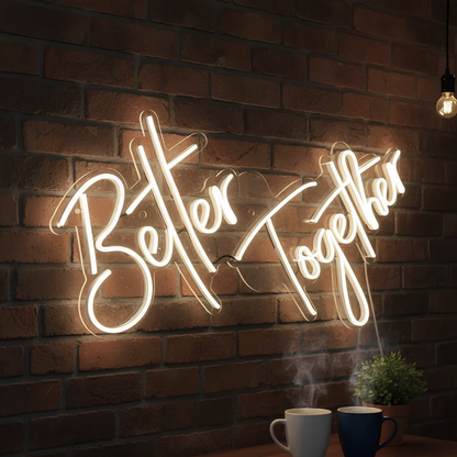 Letrero Neon (better Together)