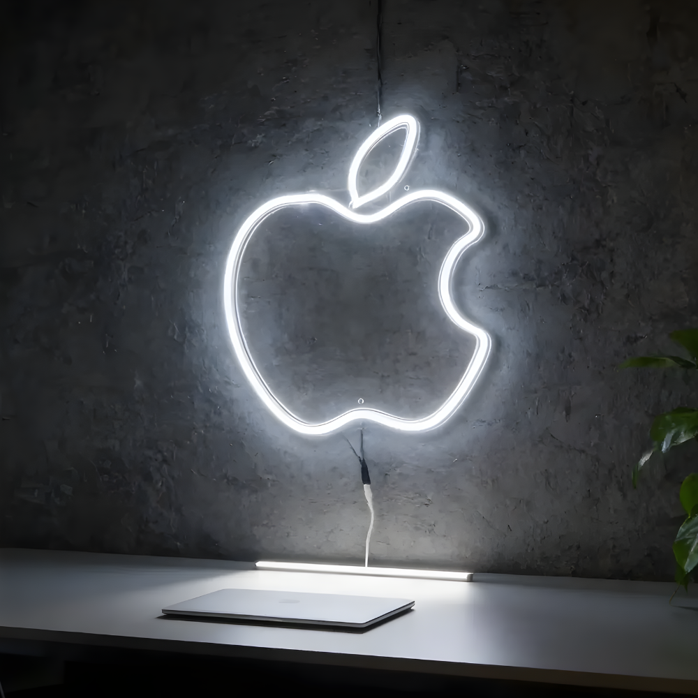 Letrero Neon Apple