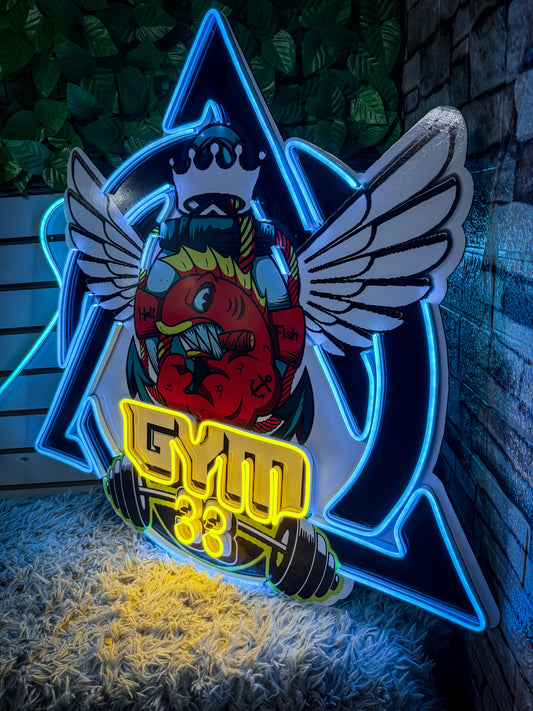Logo Personalizado Neon - Tu Logo Impreso Con Neon 60 cm