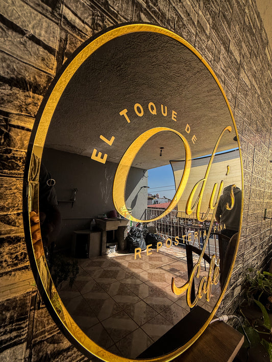 Logo Personalizado Acrilico 80 cm