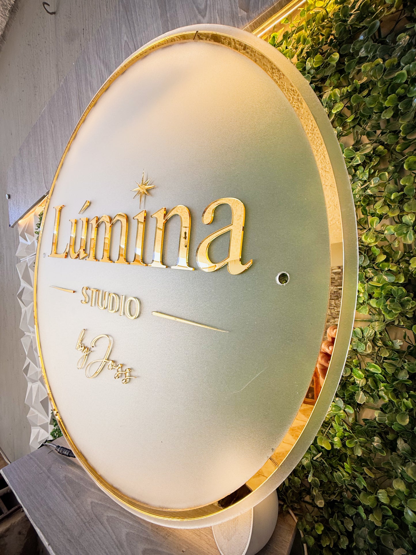 Logo Personalizado Acrilico 80 cm
