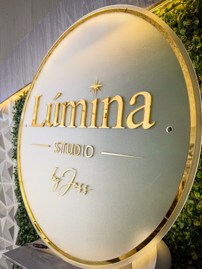 Logo Personalizado Acrilico 80 cm