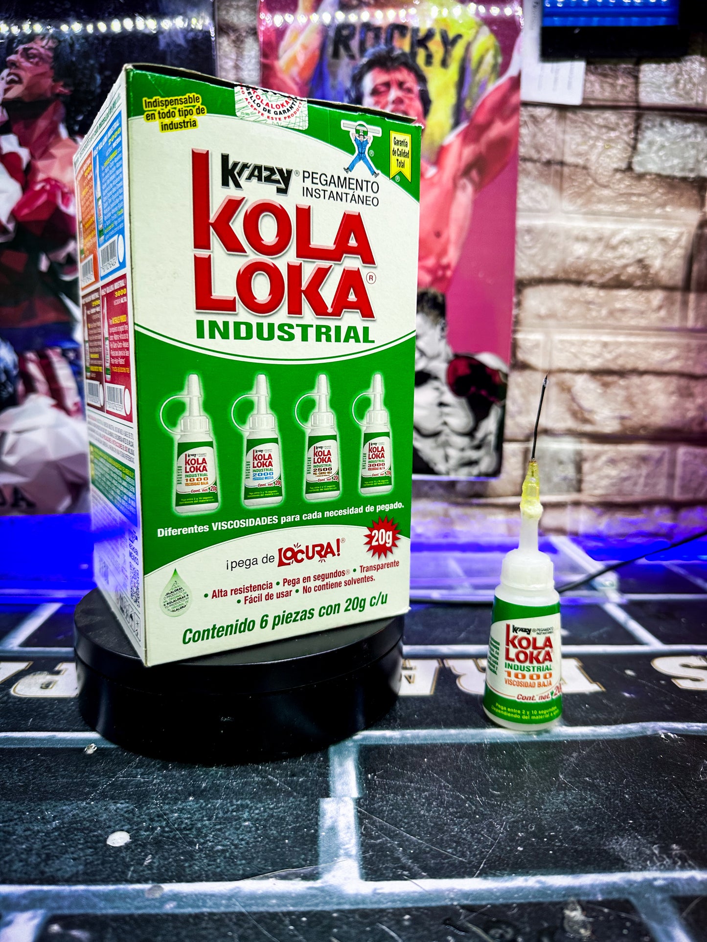 PEGAMENTO Kola Loka Industrial 1000 para letreros neon