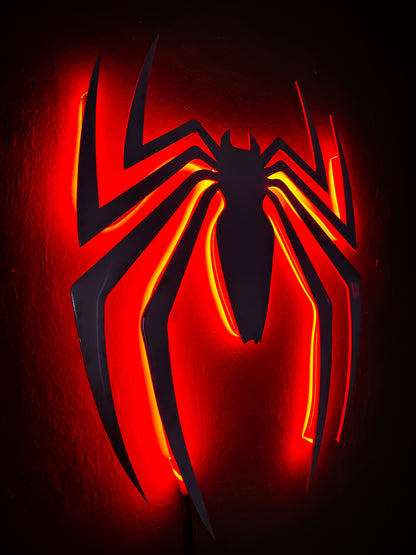 Spiderman Ps5 Neonflex RETROILUMINADO