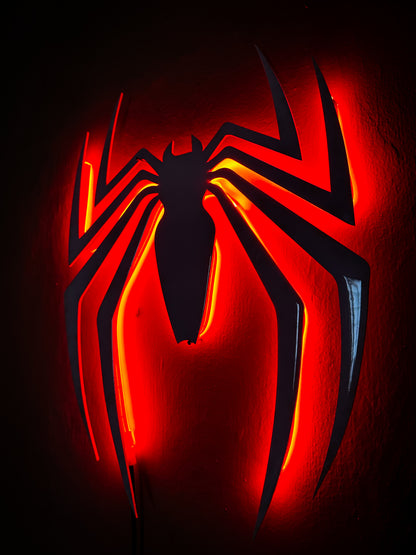Spiderman Ps5 Neonflex RETROILUMINADO