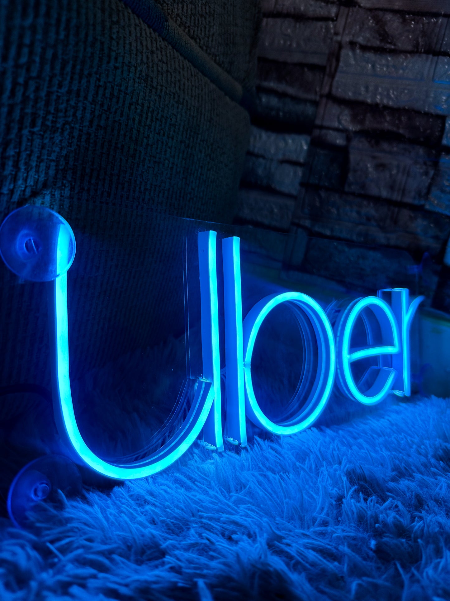 Letrero neon Uber PERSONALIZADO USB para auto