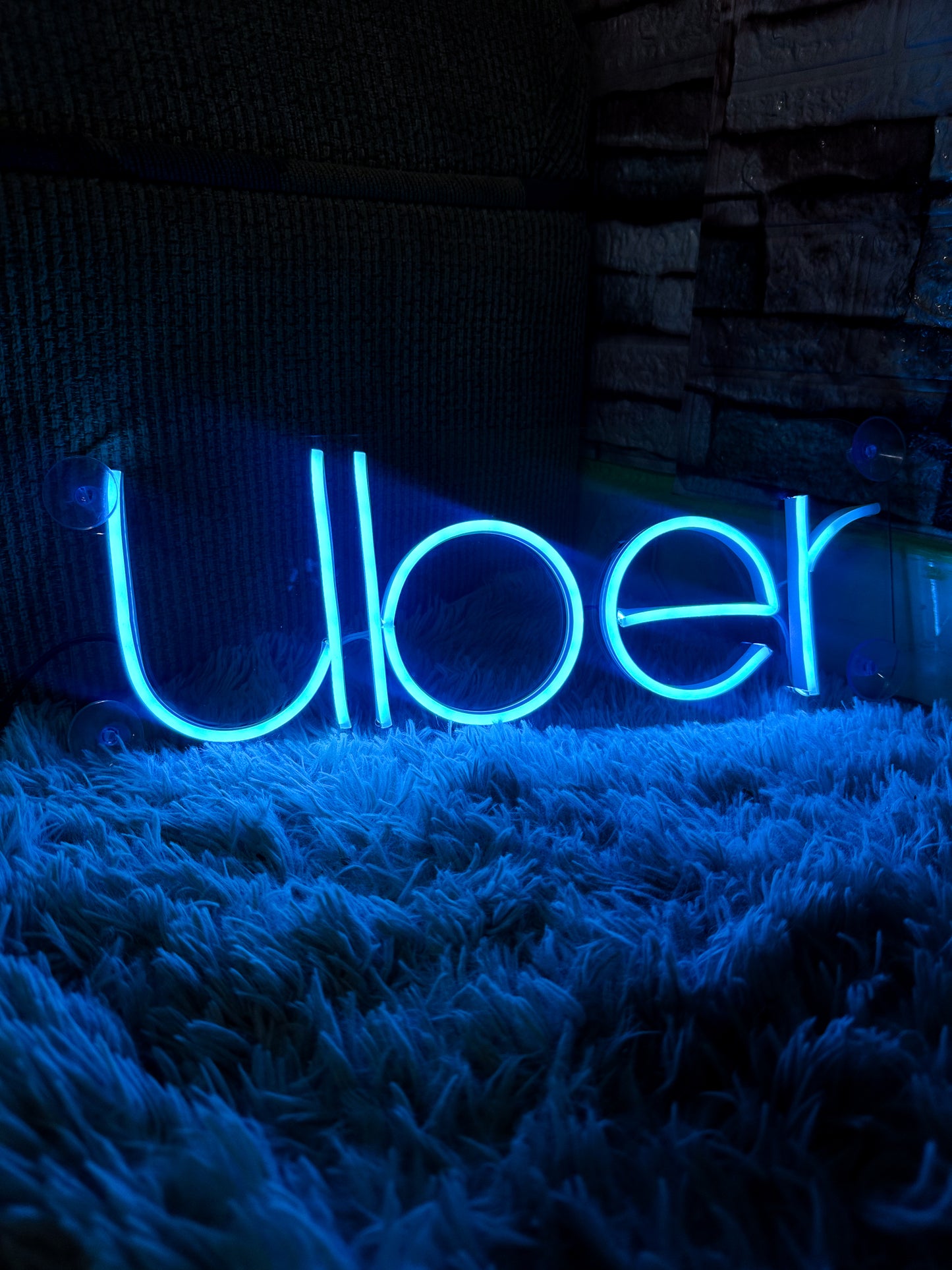 Letrero neon Uber PERSONALIZADO USB para auto