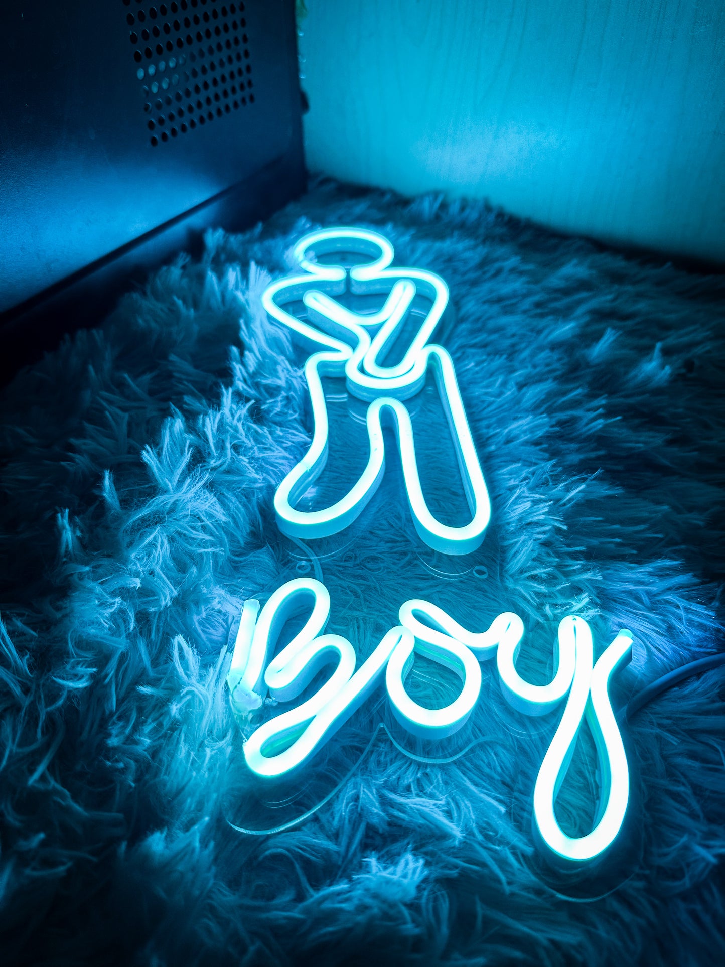 Letrero Neon Baño Boy (wc Hombres)