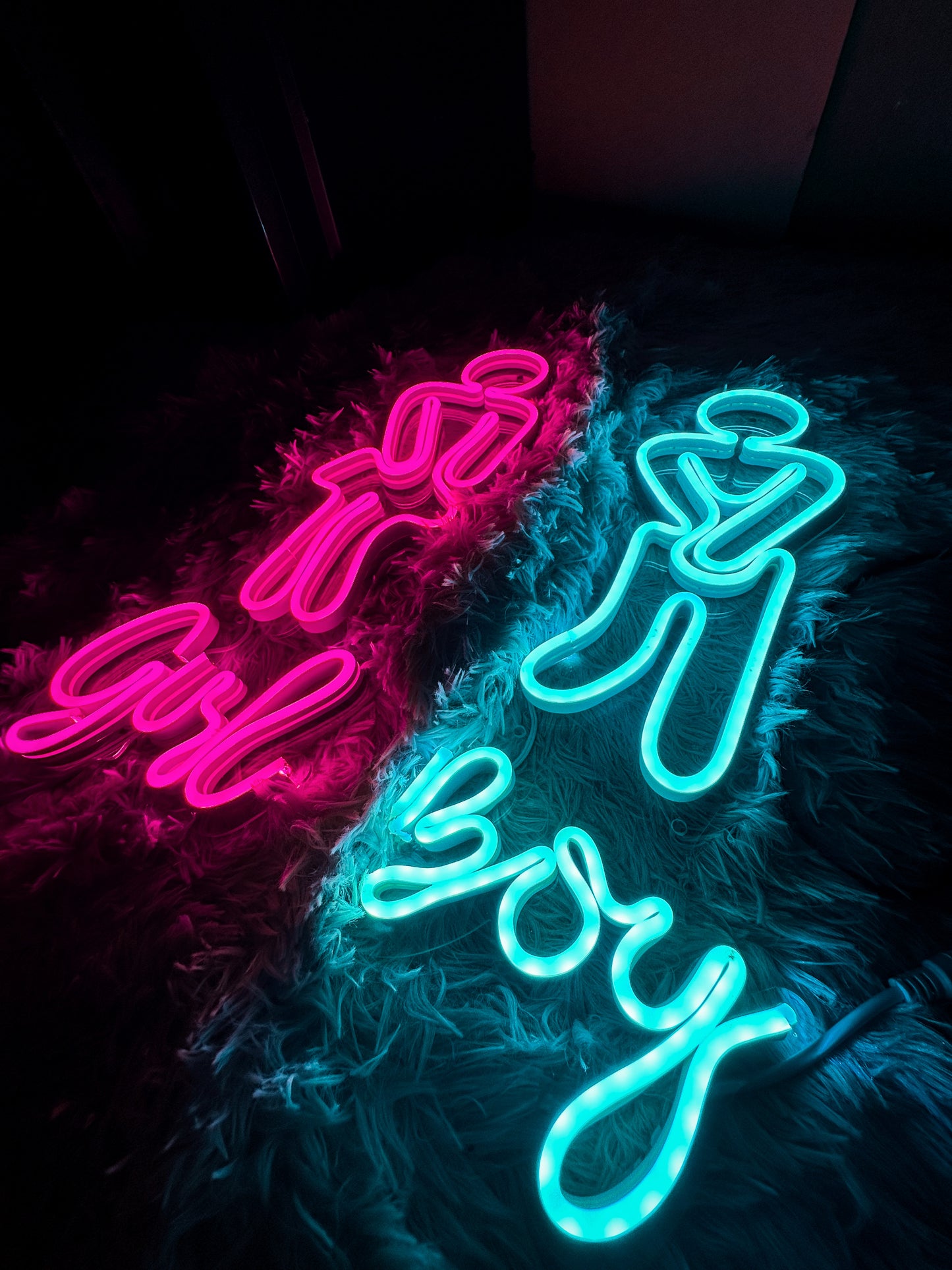 Letreros Neon Baños (boy & Girl) Pack