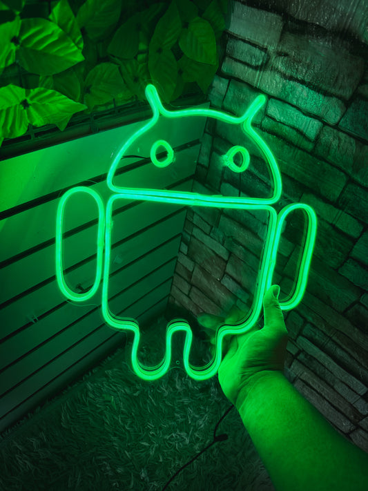 Letrero Android Neon