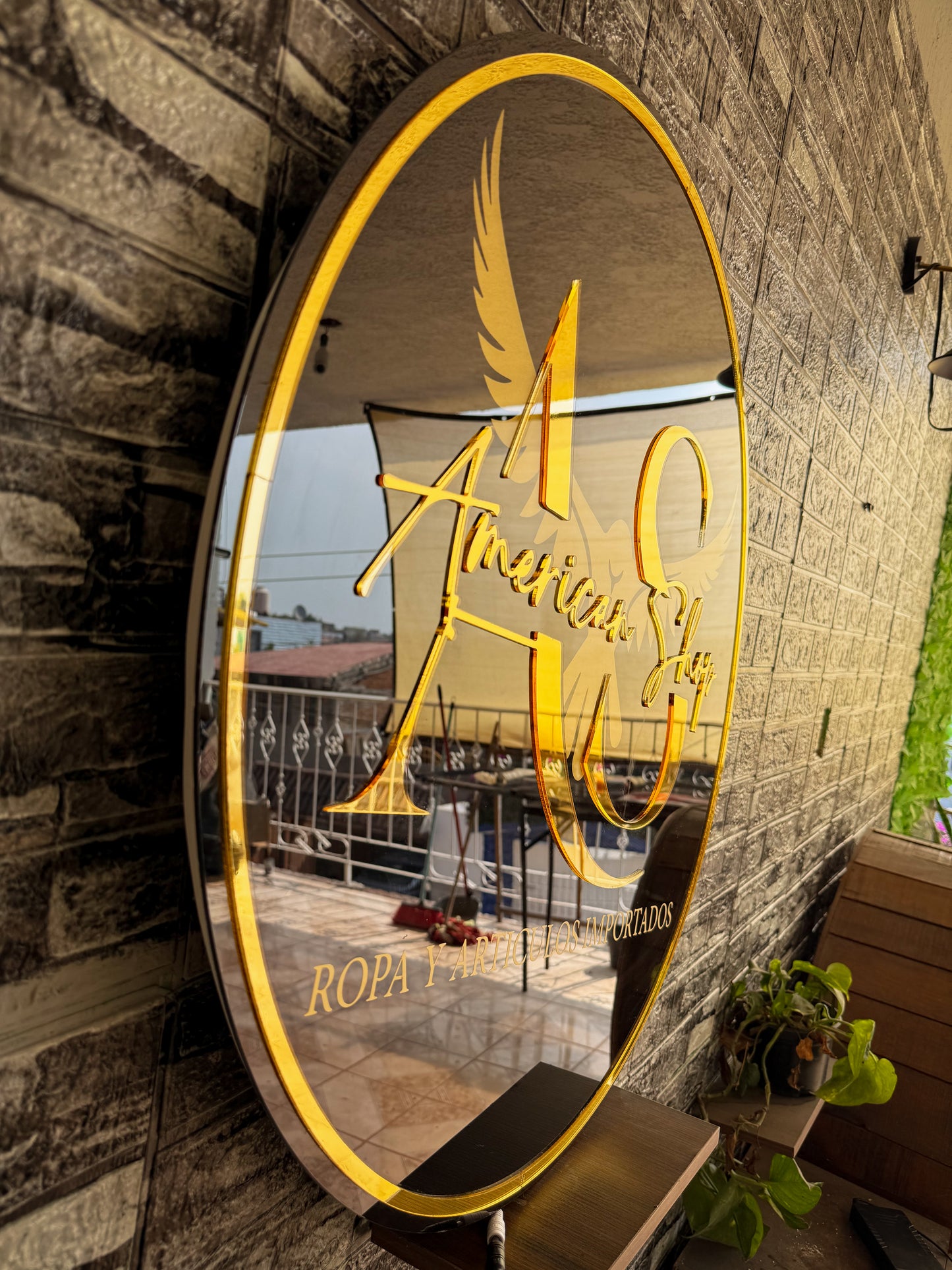 Logo Personalizado Acrilico 80 cm