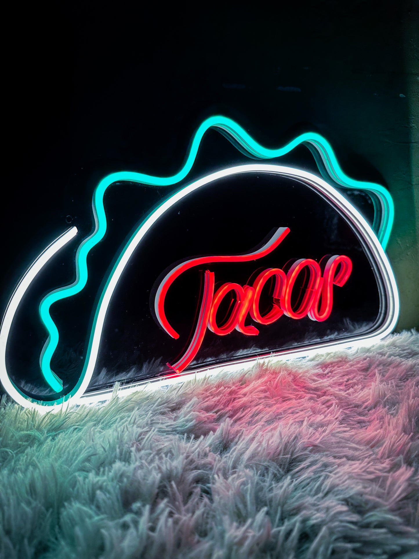 Letrero Tacos Neon Led Anuncios Neon Taco Agregar a favoritos