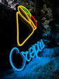 Letrero Neon Crepas - Crepas Anuncios Neonflex