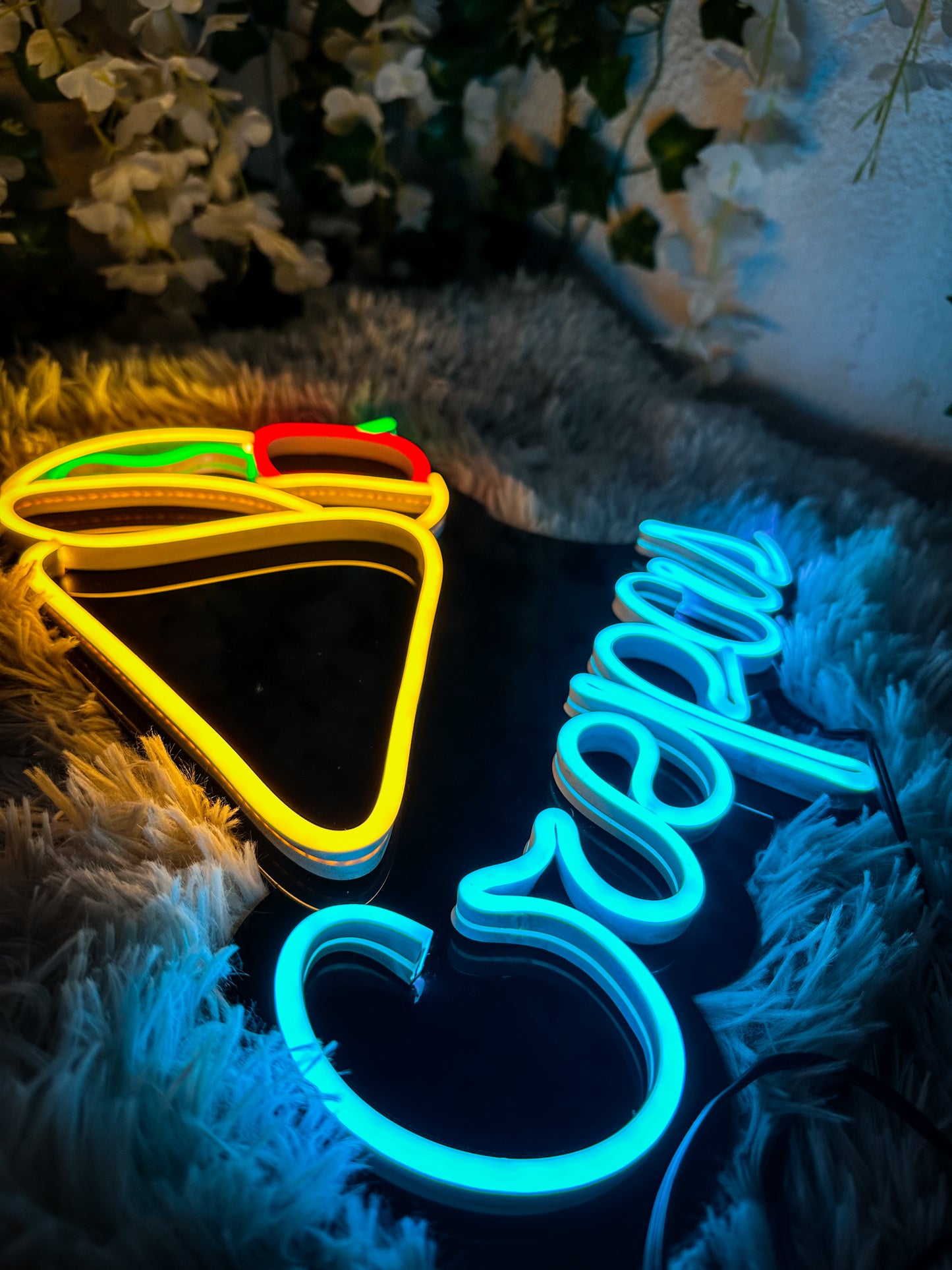 Letrero Neon Crepas - Crepas Anuncios Neonflex