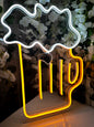 Letrero Neon Led Cerveza (tarro De Cerveza Neon)