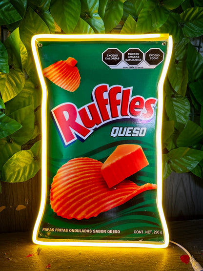 Pack Letreros Neon De Snacks Elegibles